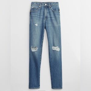 Gap Cheeky Straight High Rise Dark Wash Size 14